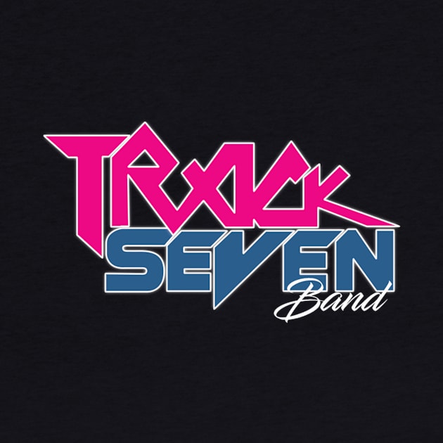 Pink and Blue Track Seven Band Logo by TrackSevenBand